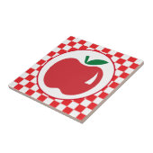 可愛いカントリーアップルキッチンデコータイル タイル (側面)