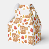 可愛いカントリーリスのタイル張りパーティー フェイバーボックス (正面サイド)