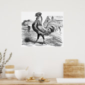 可愛いカントリーヴィンテージのポスター ポスター (キッチン)