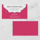 可愛いカードの鱗片状ラベルラベル縁 名刺 (正面/裏面)