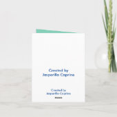 可愛いカードを持って来て カード (裏面)