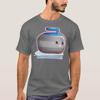 可愛いカーリングストーンクラシックエッセンシャルTシャツ Tシャツ