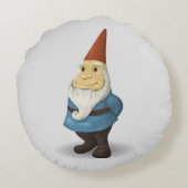 可愛いガーデン格言円枕 ラウンドクッション (裏面)