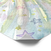 可愛いガーリースターフェアリーbyモリー・ハリソン ポスター (角)