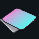 可愛いガーリーメグラデーションードピンク明るい赤紫色ターコイズ ラップトップスリーブ<br><div class="desc">可愛いメガーリーイグラデーションマーメイドピンク明るい赤紫色ターコイズファッションアクセサリー。パステルピンクとターコイズホームグラデーションアクセサリー。</div>