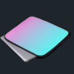 可愛いガーリーメグラデーションードピンク明るい赤紫色ターコイズ ラップトップスリーブ<br><div class="desc">可愛いメガーリーイグラデーションマーメイドピンク明るい赤紫色ターコイズファッションアクセサリー。パステルピンクとターコイズホームグラデーションアクセサリー。</div>