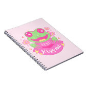 可愛いキスマイカエル – Xoxo ノートブック (右側)