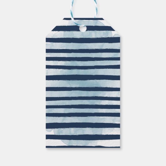 可愛いキッズインザシー感謝してい誕生日好き ギフトタグ (裏面)