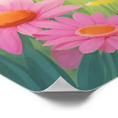 可愛いキッズガーデニングおもしろい&エンジョイAIジェネレーター ポスター (角)