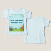 可愛いキッズコスチュームシャツ – おもしろい&着心地の良いドレス –  (デザイン正面&裏面)