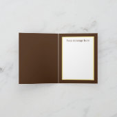 可愛いキッズサファリ動物は任意の目的を文字を追加 カード (内部)