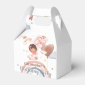 可愛いキッズバルーンアフリカ系アメリカ人の女の子誕生日 フェイバーボックス (正面サイド)