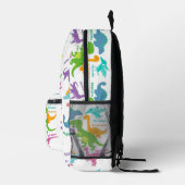 可愛いキッズ恐竜 プリントバックパック (右)