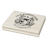 可愛いキツネカスタム、ビジネス、大 ラバースタンプ (スタンプ)