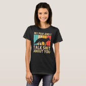 可愛いキツネ男性へウィメンフェンネックキツネ北極林F Tシャツ (正面フル)