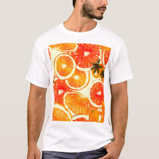 可愛いキャッカラフルツ：シームレスパターン Tシャツ
