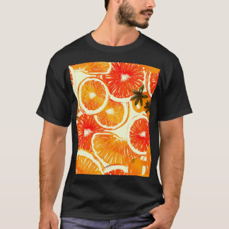 可愛いキャッカラフルツ:シームレスパターン Tシャツ