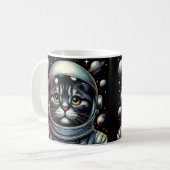 可愛いキャットマグカップ！ コーヒーマグカップ (正面左)