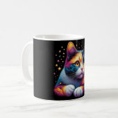 可愛いキャットマグカップ! コーヒーマグカップ (正面左)