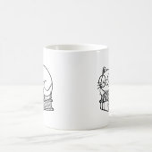可愛いキャットマグカップ – 猫好きに最適! コーヒーマグカップ (中央)