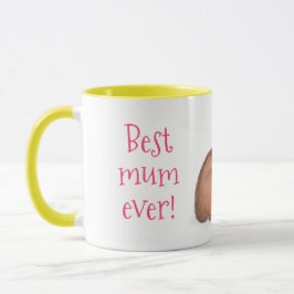 可愛いキャピ最高のバラ「ママ・エバ」 マグカップ