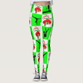 可愛いキャンディーケーン体操レギンス レギンス (正面)