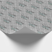 可愛いキャンプRV「これが私たち転がの道だパーソナライズされた」 ラッピングペーパー (角)