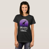 可愛いキリンは私の霊性動物 Tシャツ (正面フル)