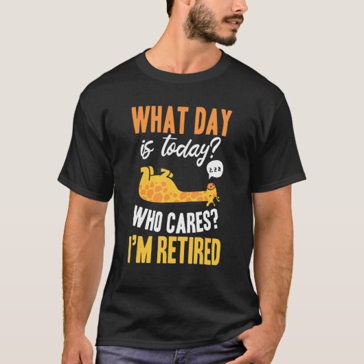 可愛いキリン今日は Tシャツ (正面)