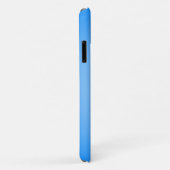 可愛いキリン – ベビーブルー Case-Mate iPhoneケース (裏面/右)