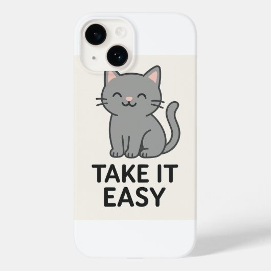 可愛いキリンiPhoneケース – Safariスタイルwith a Fu Case-Mate iPhoneケース (裏面)