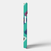 可愛いクジャクの羽模様 Case-Mate iPhoneケース (裏面 / 右)