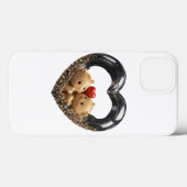 可愛いクマのケータイ Case-Mate iPhoneケース (裏面 (横))