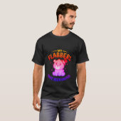 可愛いクマの「私のフラバーズがガステッド!」✨ Tシャツ (正面フル)