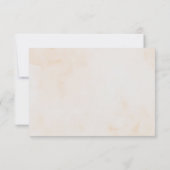 可愛いクマ私たちは心待ちできる赤ちゃんシャワーありがとう サンキューカード (裏面)