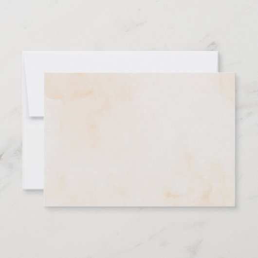 可愛いクマ私たちは心待ちできる赤ちゃんシャワーありがとう サンキューカード (裏面)