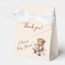 可愛いクマ私たちは赤ちゃんシャワーを待つことができ フェイバーボックス