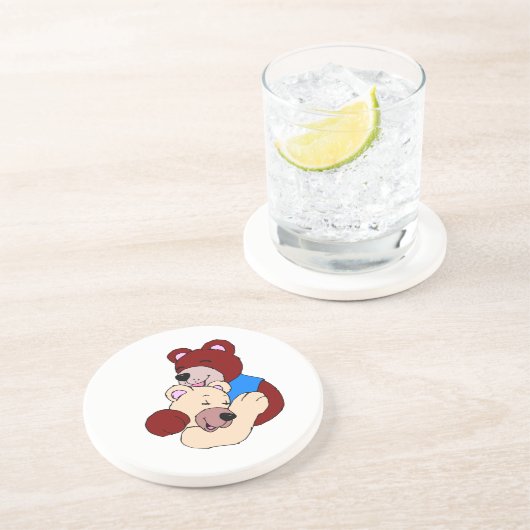 可愛いクマ コースター (側面)
