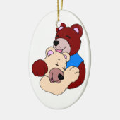 可愛いクマ セラミックオーナメント (左)