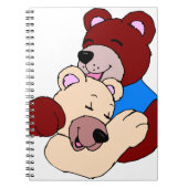 可愛いクマ ノートブック (正面)