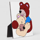 可愛いクマ フォトプラーク (側面)