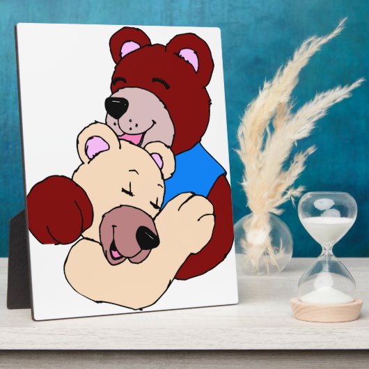 可愛いクマ フォトプラーク (側面)