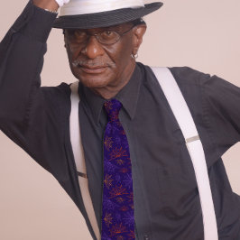 可愛いクモの巣ハロウィーン濃い紫 ネクタイ