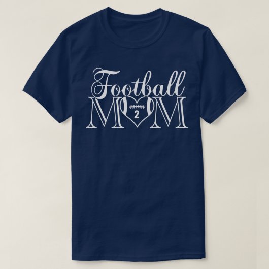 可愛いクラシックママ2 Thats My Boy Jersey Number Tシャツ (デザイン正面)