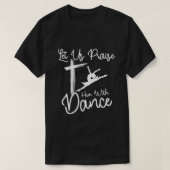 可愛いクリスチャンの踊りで彼を褒めよう Tシャツ (デザイン正面)