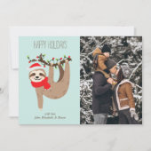 可愛いクリスマスのスースカスタムの写真 シーズンカード (正面)