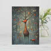 可愛いクリスマスカード – ユニーククリスマスカード シーズンカード (スタンド正面)