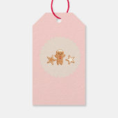 可愛いクリスマスキッズホリデーパーティーの招待 ギフトタグ (裏面)