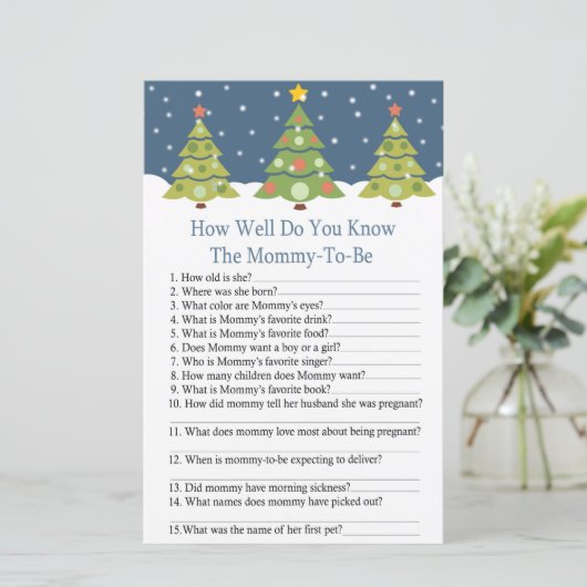 可愛いクリスマスツリー (スタンド正面)