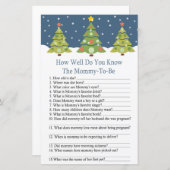 可愛いクリスマスツリー (正面/裏面)